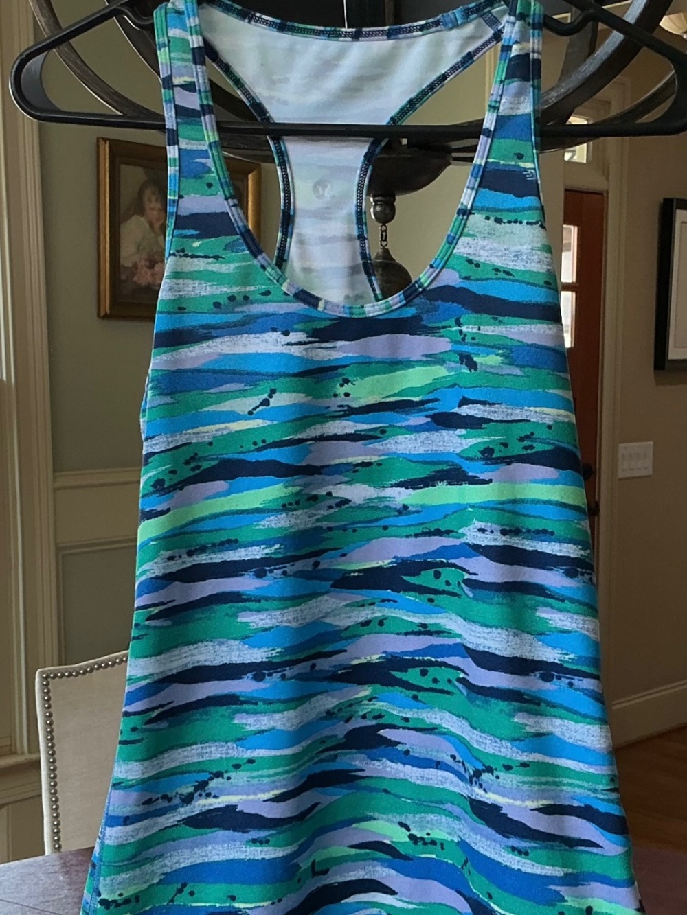 Lululemon multi color racer back tank